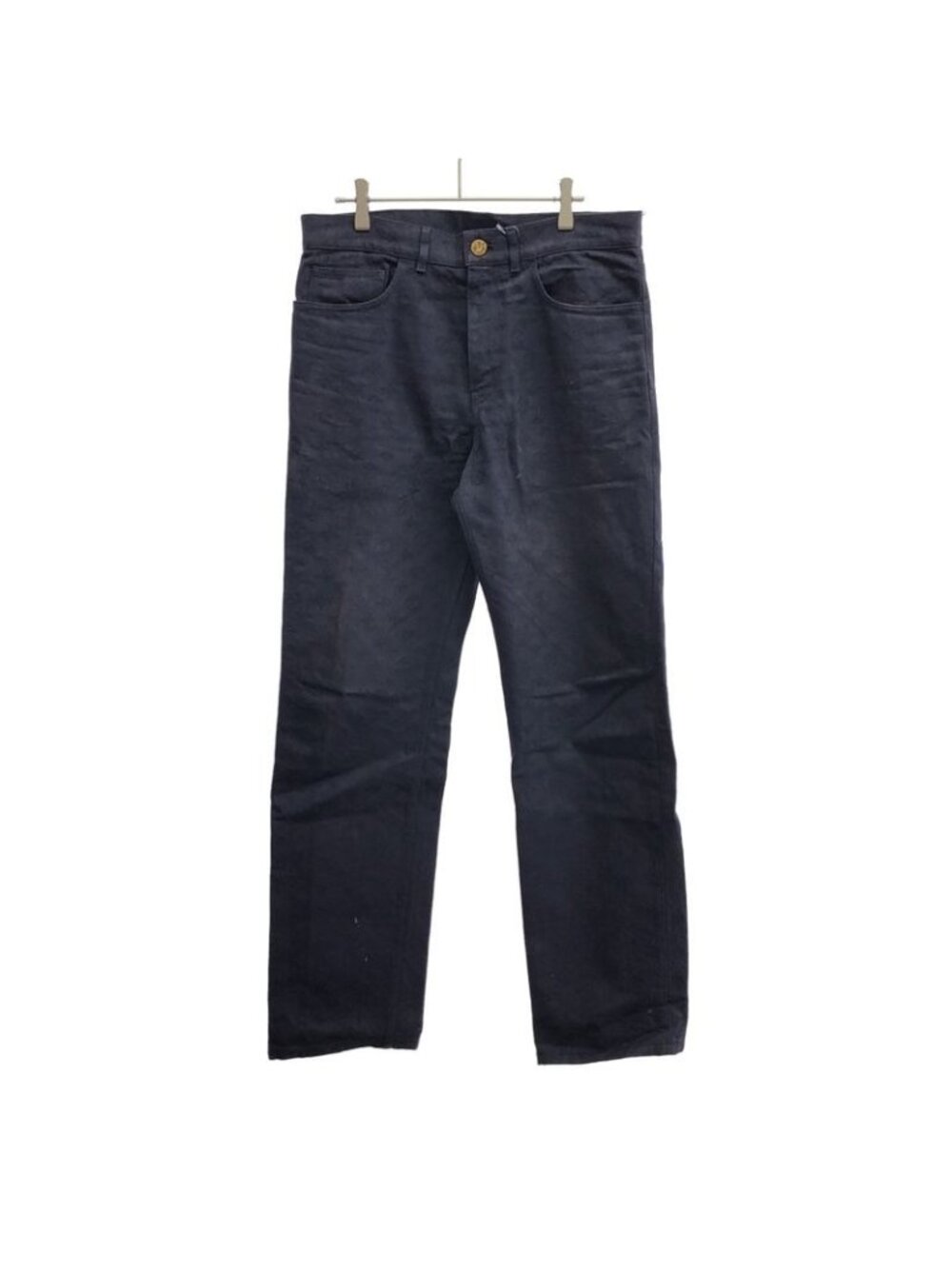Louis Vuitton 21 SS Monogram Denim Pants Lit Hld00 W Navy 31
